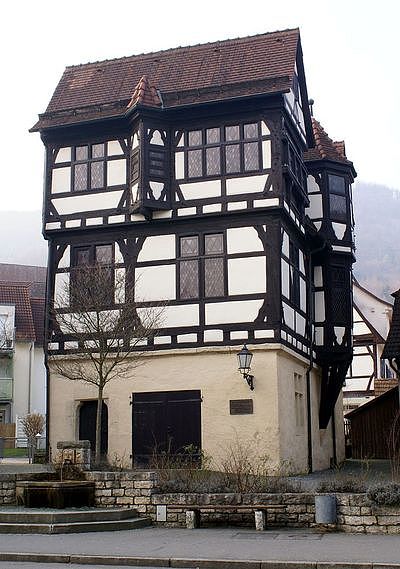 Stadtmodell Urach Haus am Gorisbrunnen