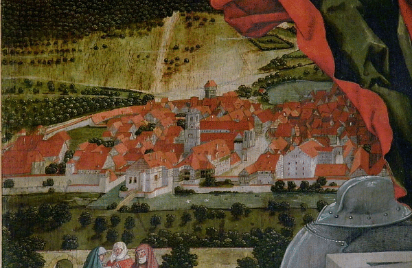 Stadtmodell Urach um 1569 Stiftskirche 