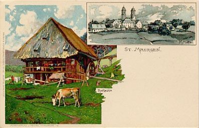 Postkarte St. Maergen