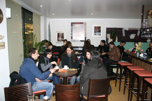 Abschlu� im Caf�