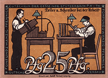 Notgeld der Stadt St�rzerbach, Th�ringen