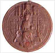 Majest�tssiegel K�nig Friedrichs IV. von 1442