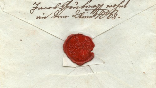 Versiegelter Briefumschlag