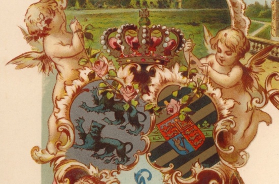 Allianzwappen Hohenlohe - Sachsen-Coburg-Gotha