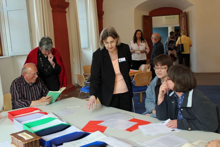 Einf�hrung in das Lesen alter Handschriften (Bild: Elmar Kellner)