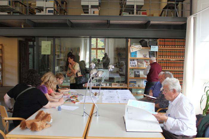 Lesesaal am Tag der offenen T�r (Bild: Elmar Kellner)