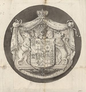 F�rst. Karl Friedrich von Baden Wappen