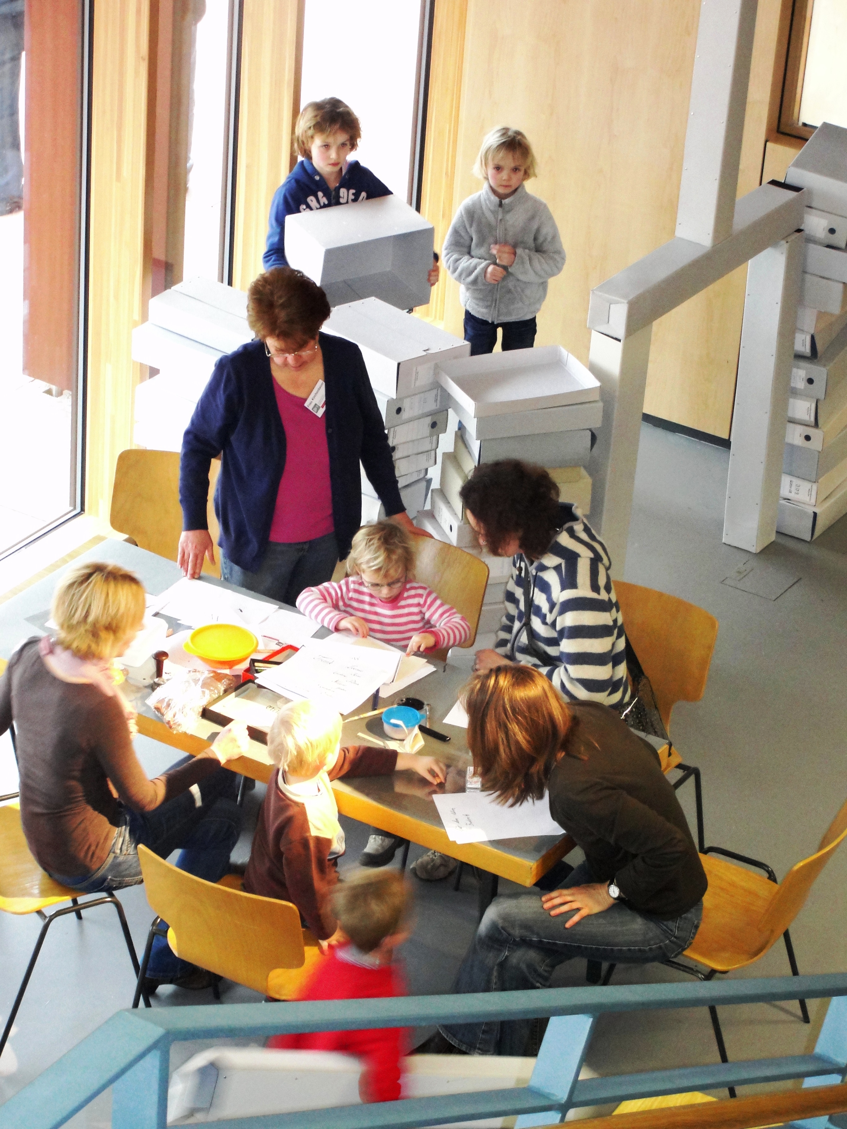 Tag der offenen T�r im Generallandesarchiv Karlsruhe am 28. Januar 2012