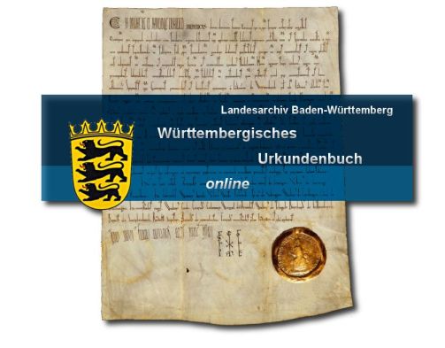 W�rttembergisches Urkundenbuch online