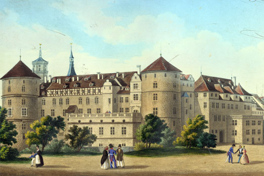 Stuttgarter Schloss (um 1840)