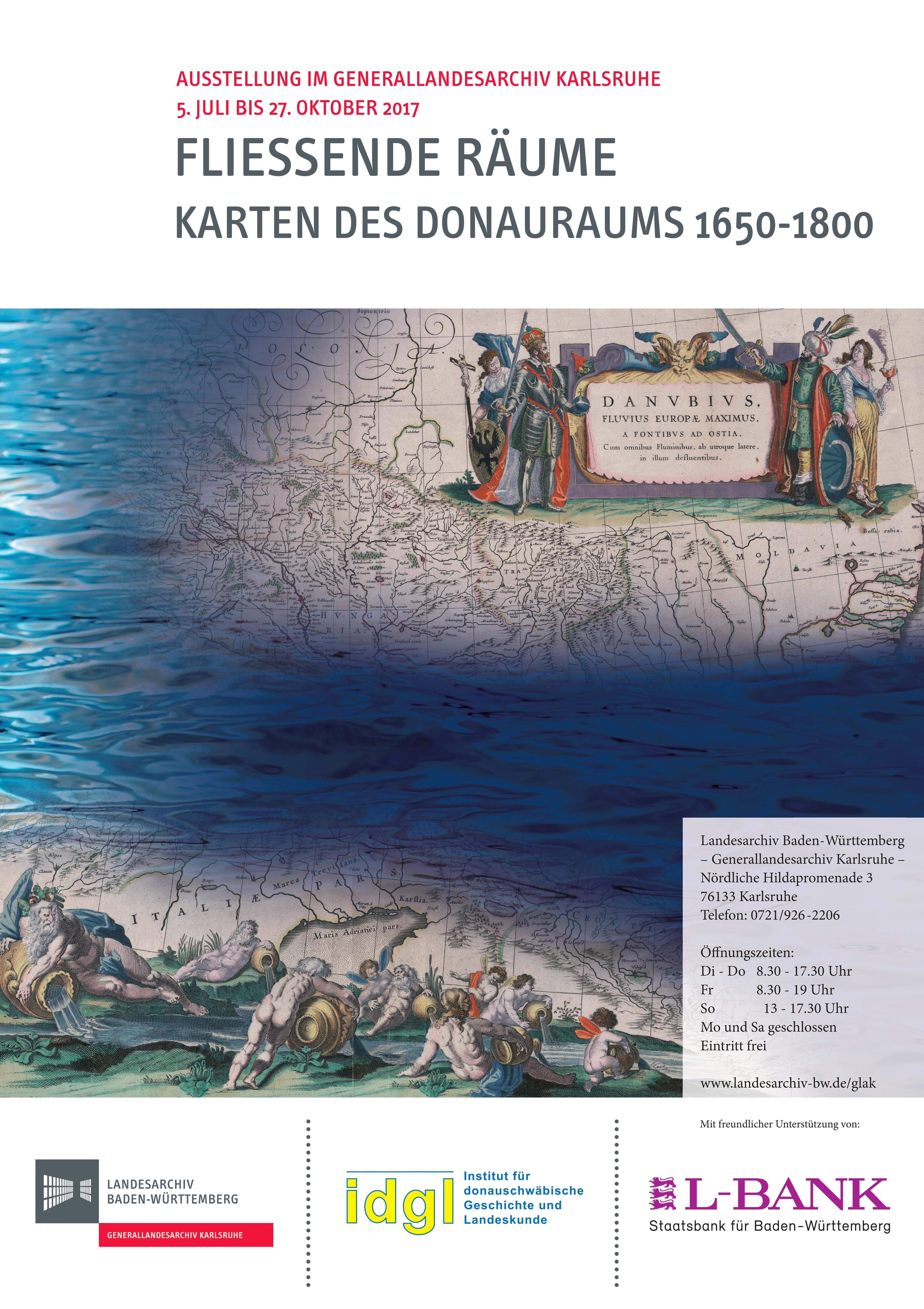 Fließende Räume. Karten des Donauraums 1650-1800