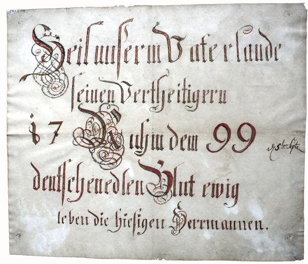 Plakat Landsturm (Vorlage: Stadtarchiv Stadtprozelten)