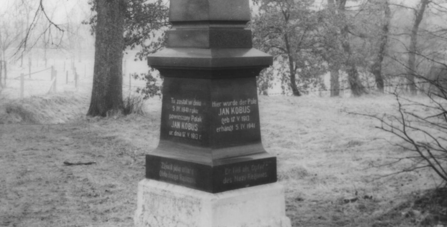 Gedenkstele Jan Kobus, Pfullendorf