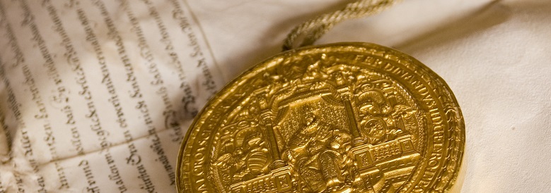 Goldbulle Fürstenerhebung 1623 (StAS)