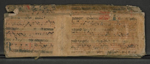 Fragment eines Graduales, 14. Jh., Hauptstaatsarchiv Stuttgart, Artikelbild