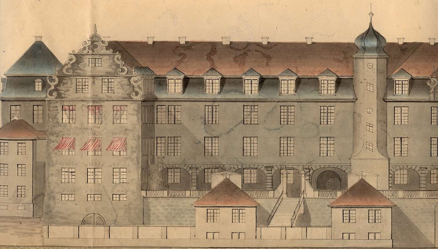 Fassade Schloss Oehringen HZAn
