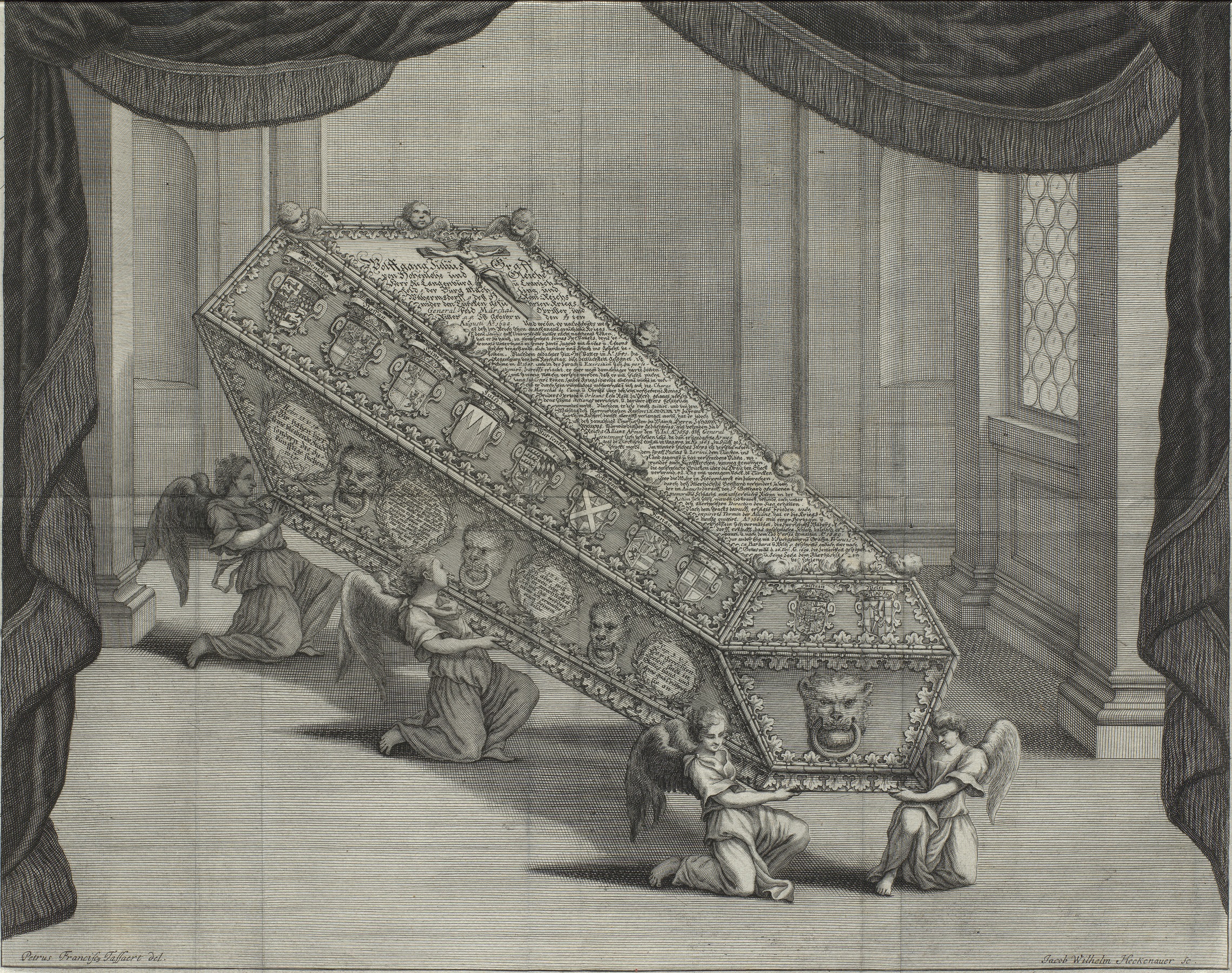 wolfgang julius hohenlohe-neuenstein Tod
