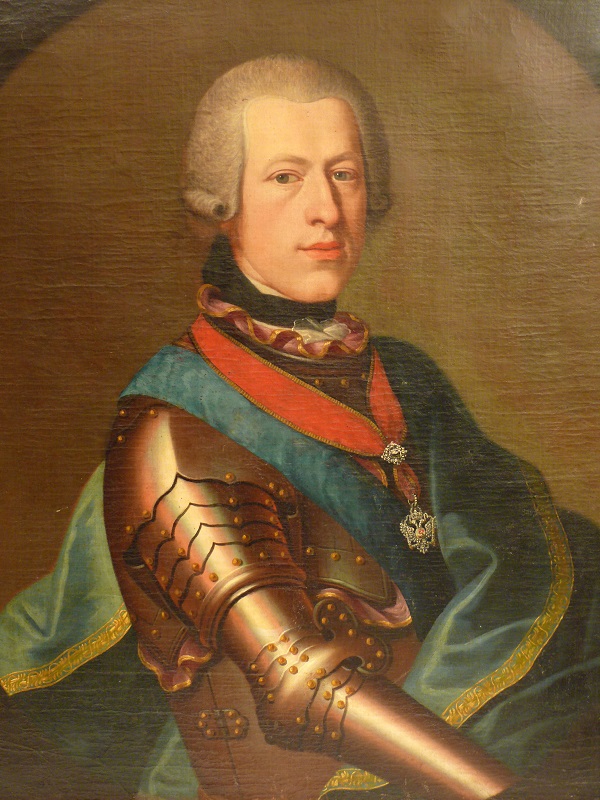 Gemälde von Graf Josef Anselm von Adelmannsfelden (1728-1805), Ritterhauptmann des Kantons Kocher (Privatbesitz)