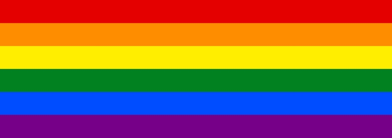 Gay pride flag