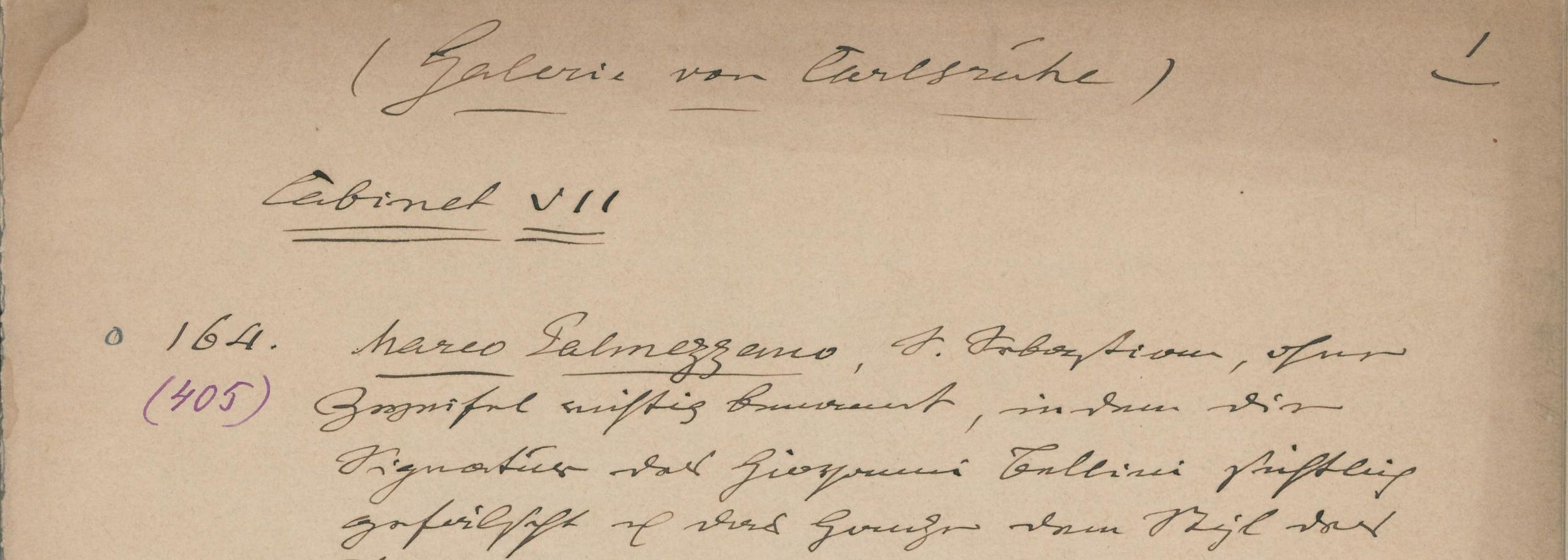 1920x685 px; Aussstellung Jacob Burckhardt; GLAK 441 Zugang 2024-75