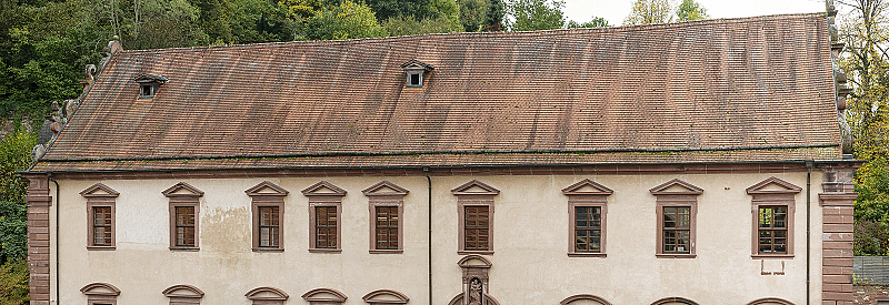 Frontansicht Hospitalgebäude Wertheim