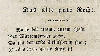 Ludwig Uhland, "Vaterländische Gedichte", S. 4