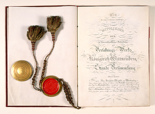 Württembergische Verfassung, 1819