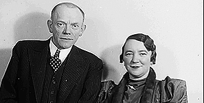 Karl Valentin und Liesl Karlstadt, 16. Dezember 1935, Foto: Pragher