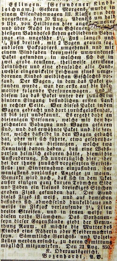 Bericht im Schwäbischen Merkur