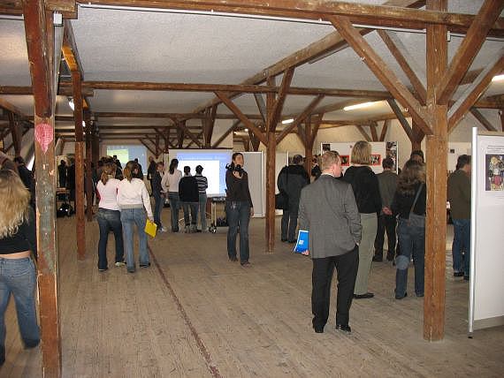 Präsentation von Projekten auf dem "Markt der Möglichkeiten"