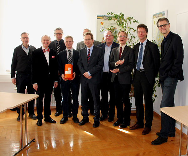 Gruppenfoto LGL und Landesarchiv Baden-Württemberg