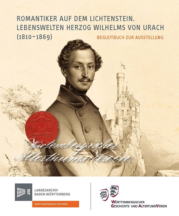 Romantiker auf dem Lichtenstein. Cover Ausstellungskatalog