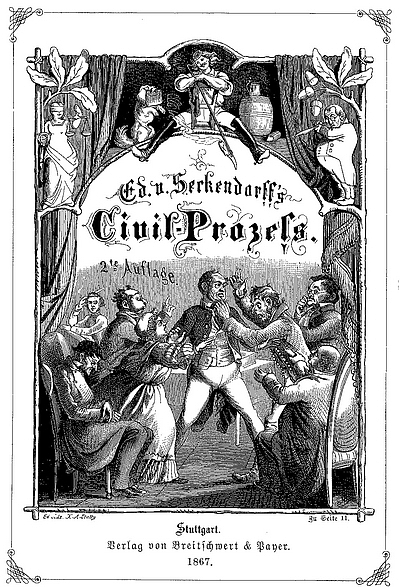 Cover Der Civil Process 1867