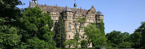 Blick auf das Hohenlohe-Zentralarchiv Neuenstein