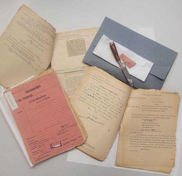 600x600px; Akten Sondergericht Mannheim; copyright Diana Kail